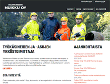 Tablet Screenshot of muikku.fi